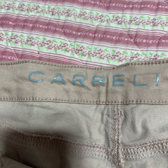 Woman’s 16/34 Carreli off white jeans - decorative pockets- inseam 26” - Picture 8 of 16